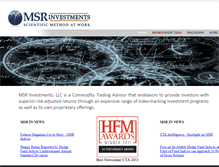 Tablet Screenshot of msrinvestments.com